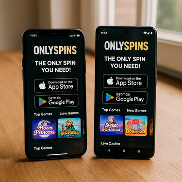 OnlySpins Casino - Mobile Browser Gaming - Belgium
